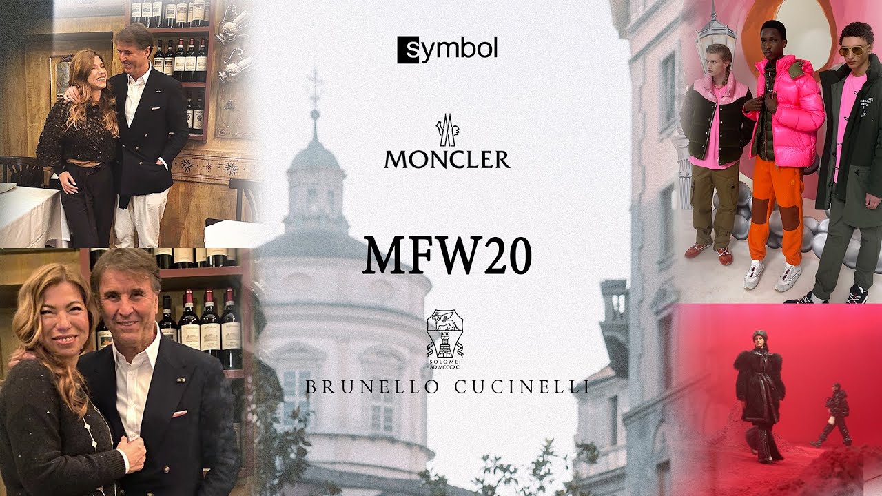 Symbol на MFW2020. Ужин с Сucinelli и шоу Moncler