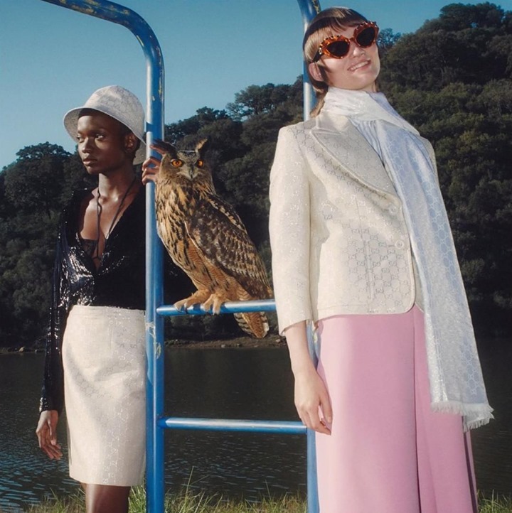 A N T O N I O L I . E U - @gucci streamlines silhouettes and monochrome GG motif