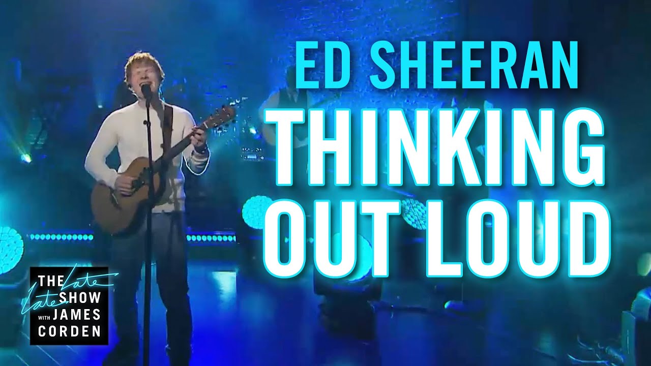Песня thinking out loud