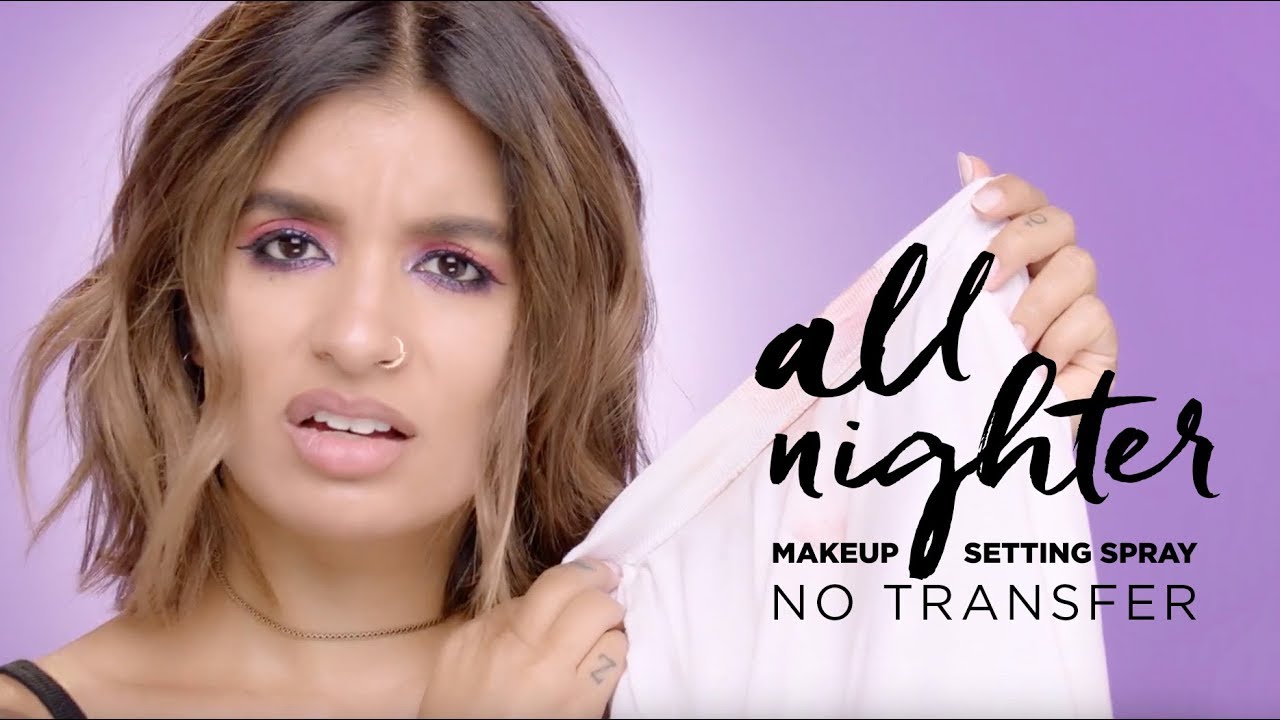 Stop Makeup Transfer with All Nighter Setting Spray | Urban Decay