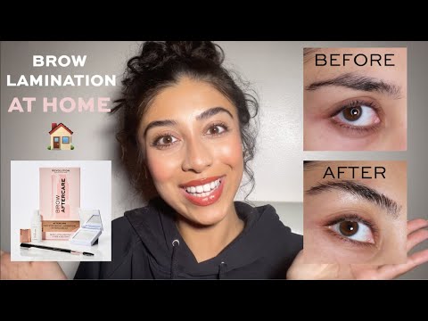 EASY BROW LAMINATION AT HOME | MAKEUP REVOLUTION