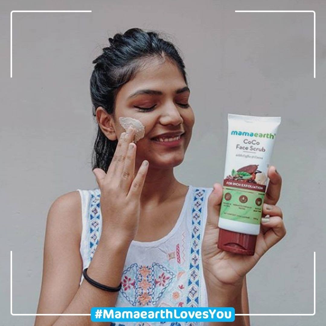 Mamaearth - #Repost
Give your skin a boost of energy when you #WakeUpWithCoCo

@nishasiinghh is delighted with the new CoCo Face Scrub, “it has the goodness of cocoa & coffee that's helps exfoliating,...