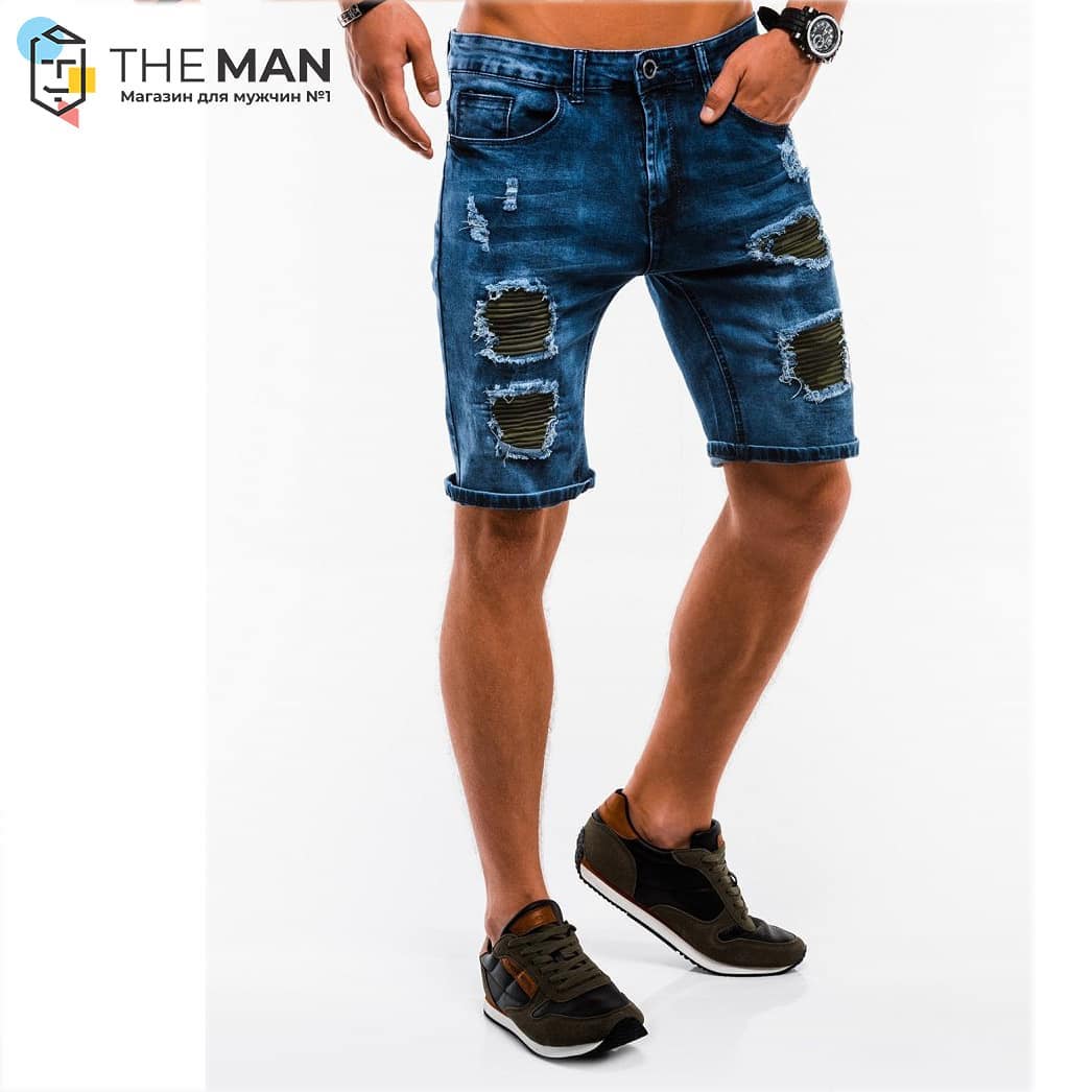 THE MAN - ❗️👉 Принимаем заказы! В наличии! 👉 👖👞👕 ❗️ 
Джинсовые мужские шорты. Модель с потёртостями. Спереди и сзади по два кармана.
Размер: s-m-l-xl-xxl
Цена: 649 грн
Состав: 65% хлопок, 35% полиэсте...