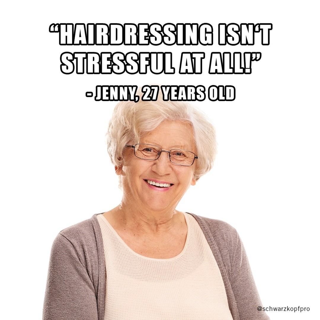 Schwarzkopf Professional - I mean… Grey hair don’t care! 😂😂😂

Meme inspired by: @thatssojen 🙏

#hairdresserlife #salonlife #meme #hairstylist #hairdressers #apassionforhair