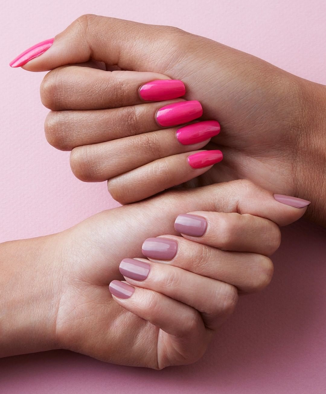 Sally Hansen - Pretty polishes for your pals ✨. Which shade should your bestie wear this weekend? (Shades: Street Flair, Pink Up)