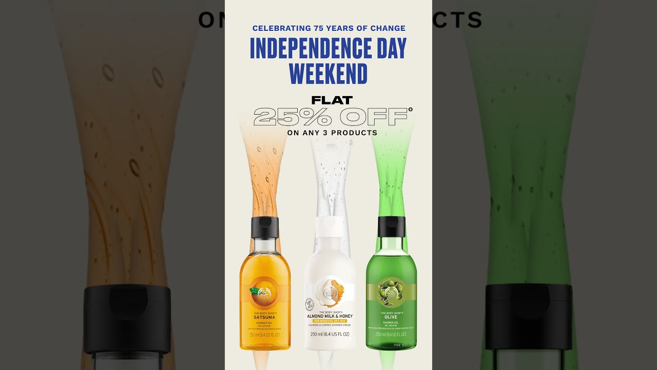 The freedom to love your skin | Independence Day Weekend with The Body Shop