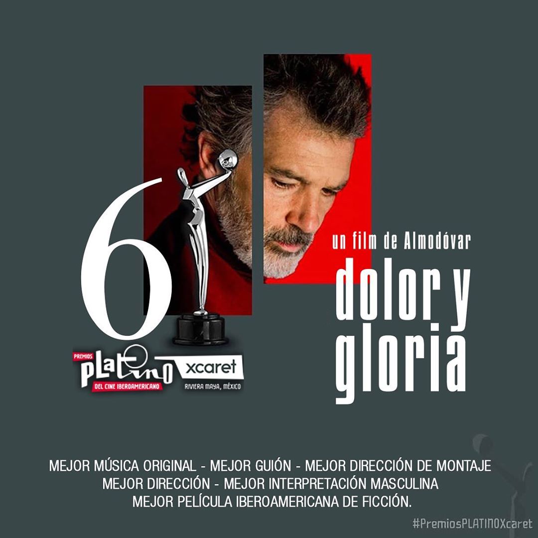 Antonio Banderas - “Dolor y Gloria” recibe 6 Premios Platino. ¡Muchísimas gracias de parte de todo el equipo!!!
____
“Pain and Glory” receives 6 Premios Platino. Thank you so much from P&G team!!!
__...