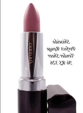 Lippenstift Shiseido Perfect Rouge Tender Sheer № RS 326 - rezension