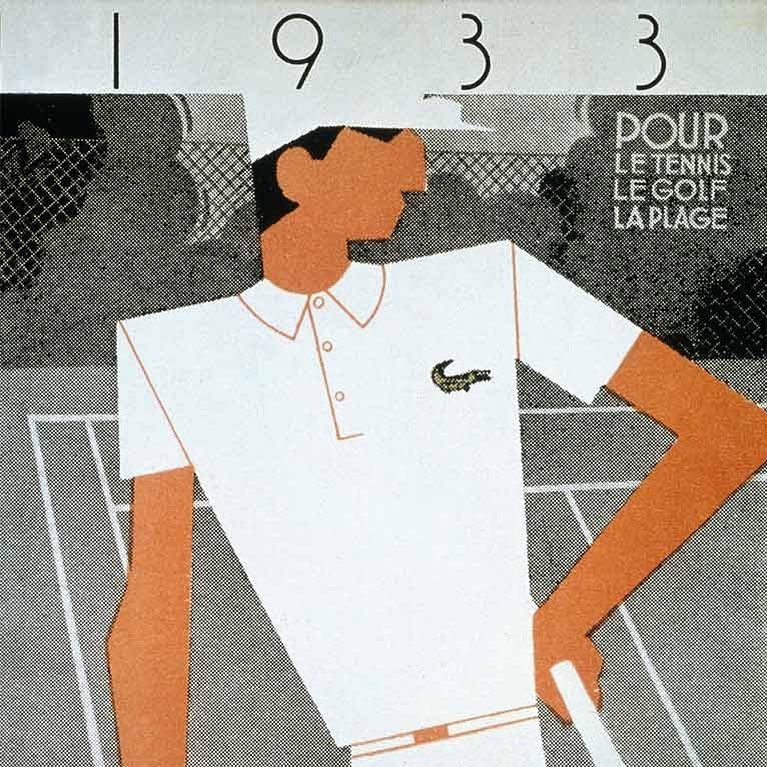 First ad. Рене лакост 1933. Lacoste 1933. Lacoste Винтажная реклама. Lacoste реклама Винтаж.
