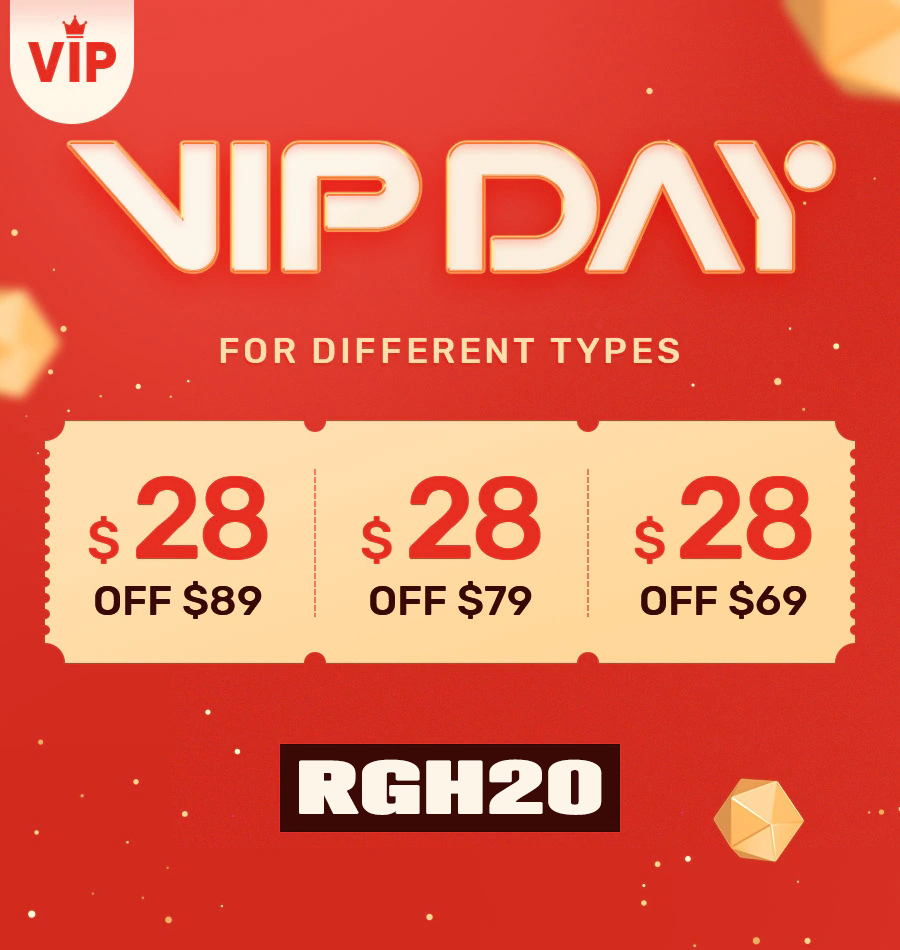 Rosegal - Rosegal babes, VIP day big sale is just for you, from 1st-3rd every month.⁣
The price will surprise you>>>⁣
From Sep 1st to Sep 3rd⁣
$28 OFF $89⁣
Different type of items, various discounts.⁣...