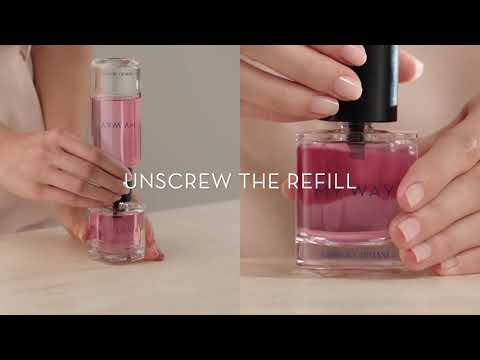 HOW TO - MY WAY, the new refillable fragrance by Giorgio Armani