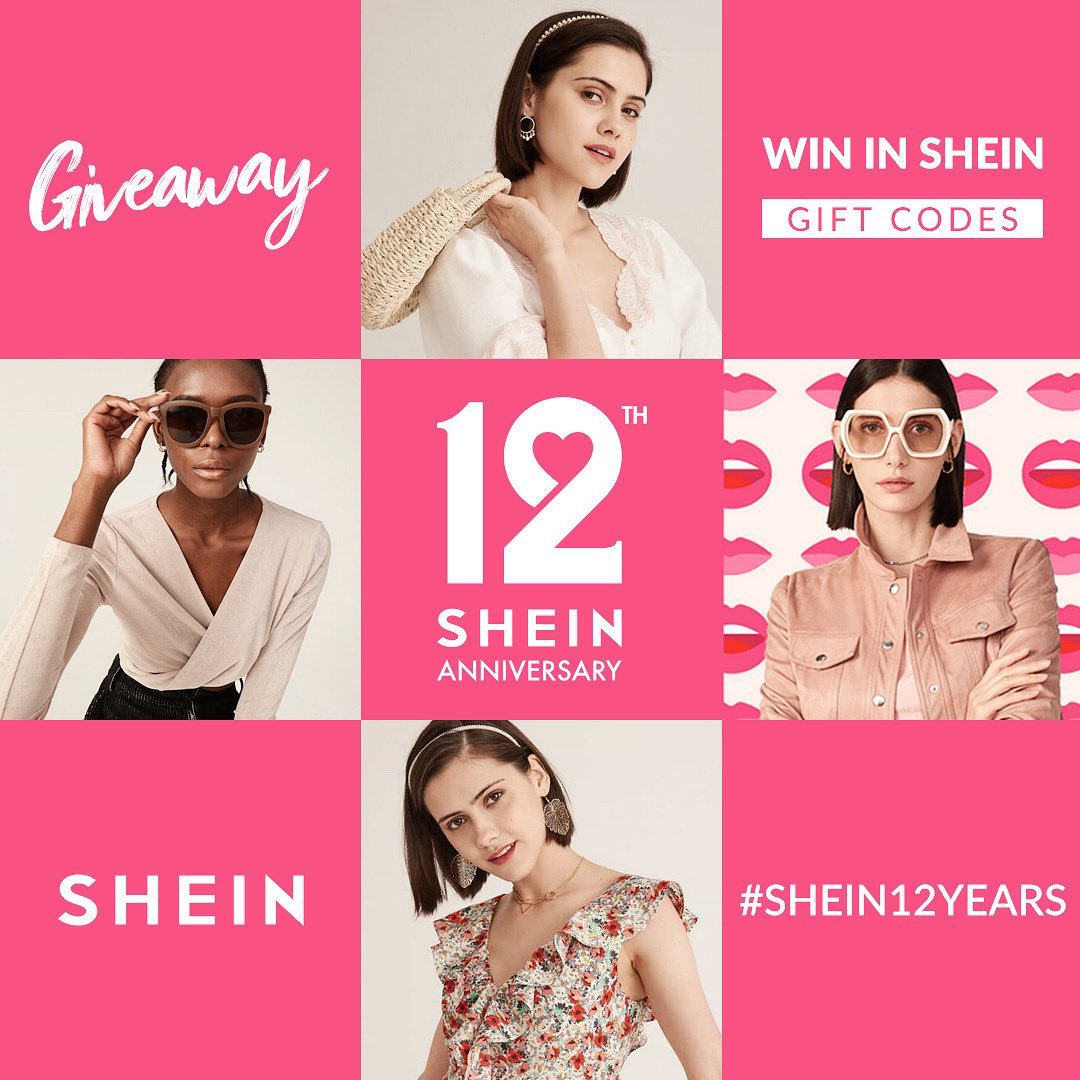 SHEIN.COM - SHEIN 12th ANNIVERSARY 💖 #SHEIN12YEARS

From 2008 to 2020, SHEIN has been with you for 12 years! 😍
In the past 12 years, SHEIN has been committed to numerous charity events, while continuo...