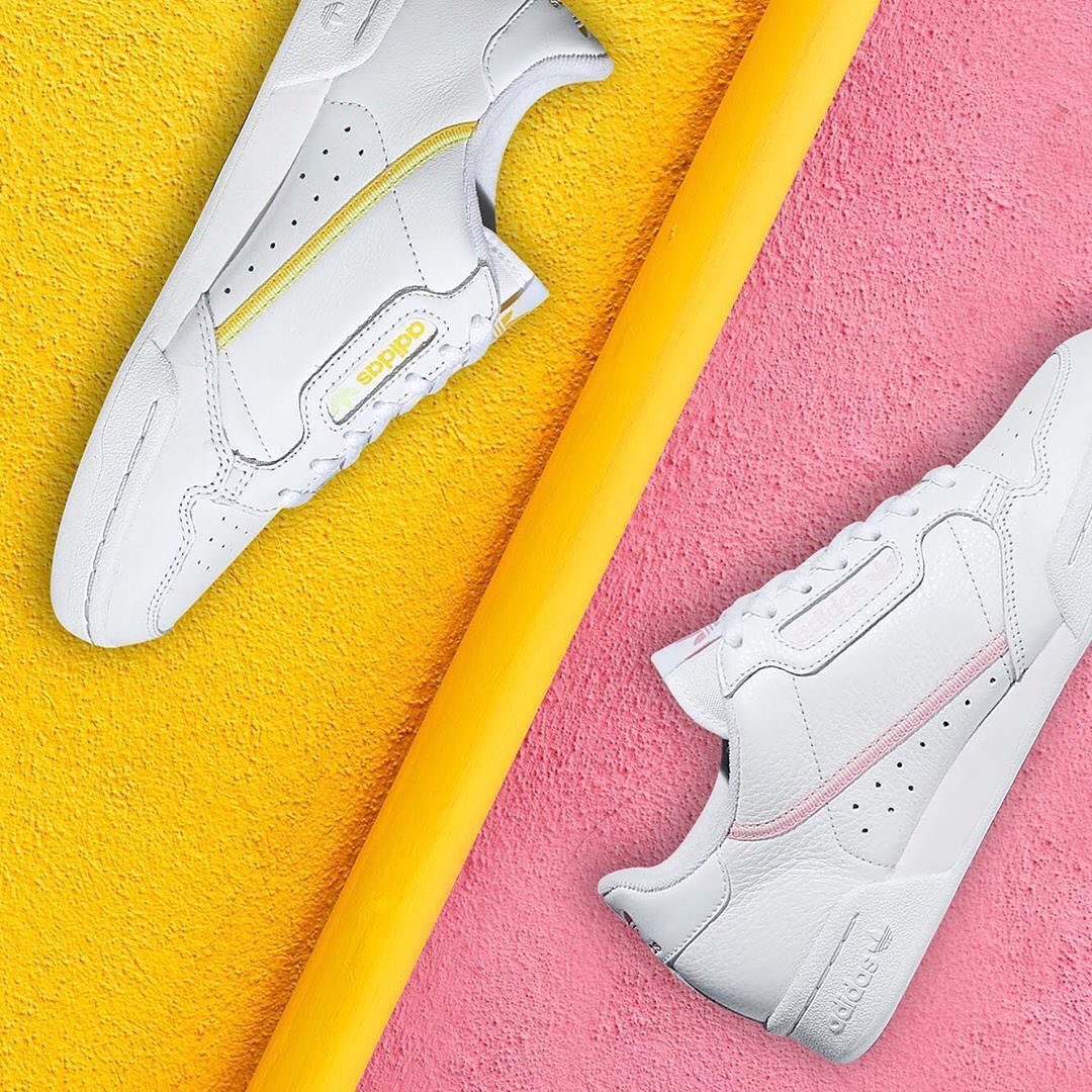 AW LAB Singapore 👟 - [Repost] Colourful accents change the look and feel of the Adidas Continental 80. 

#awlabsg #playwithstyle #adidas