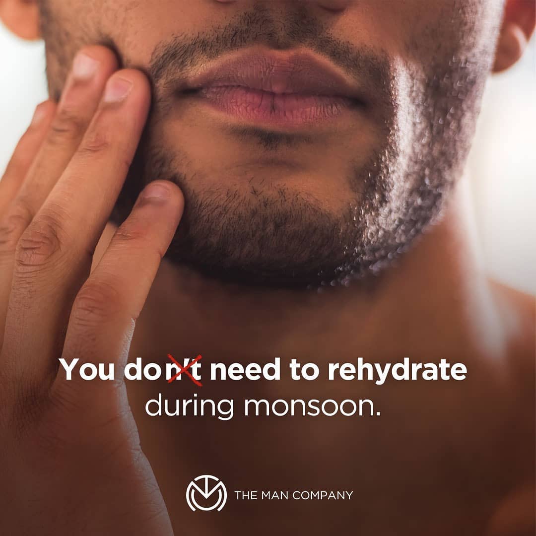 The Man Company - While you might think that the humidity dripping down your skin hydrates it, it is actually wringing your skin dry. This is because the excess moisture in the air interferes with you...