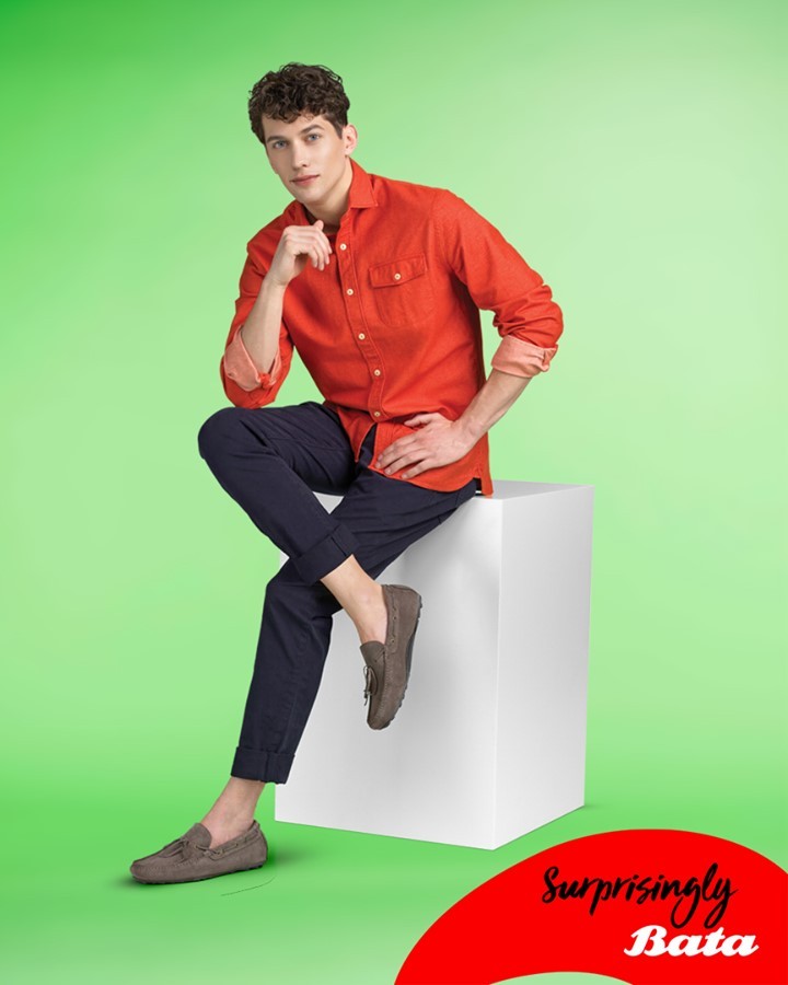 Bata Brands - Lean into the preppy style with suede boat shoes from our #SurprisinglyBata collections — don’t forget to roll up your trousers at the ankles to show them off. 
.
.
.
.
.

#BataShoes #Sh...