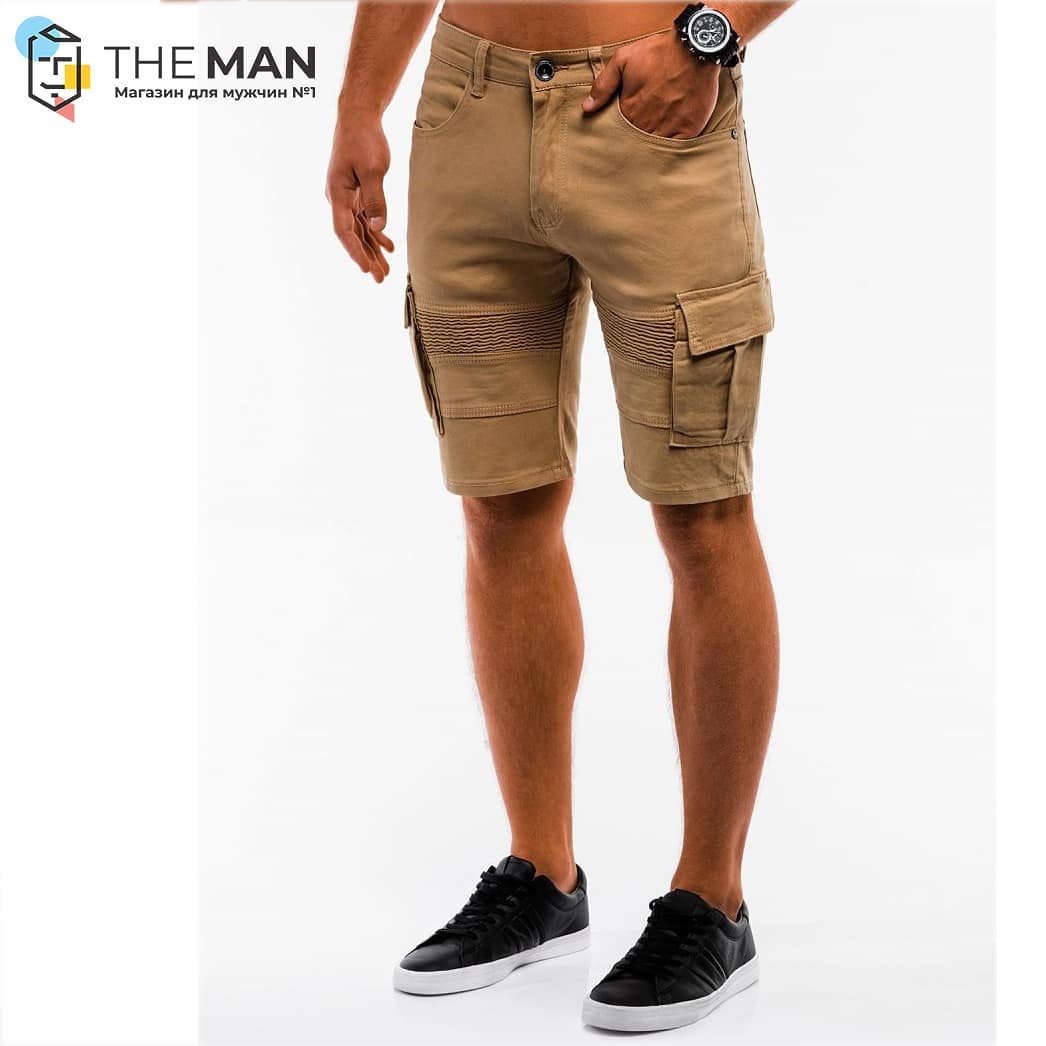 THE MAN - ❗️👉 Принимаем заказы! В наличии! 👉 👖👞👕 ❗️ 
Бежевые мужские шорты. Модель с накладными и прорезными карманами. Есть проёмы для пояса.
Размер: s-m-l-xl-xxl
Цена: 649 грн
Состав: 65% хлопок, 35...