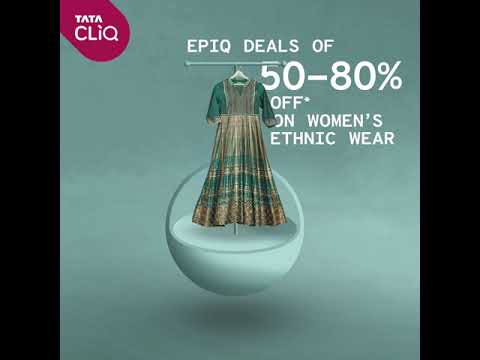 THE CLIQ EPIC SALE | Women's Ethnic wear | DOWNLOAD THE APP
