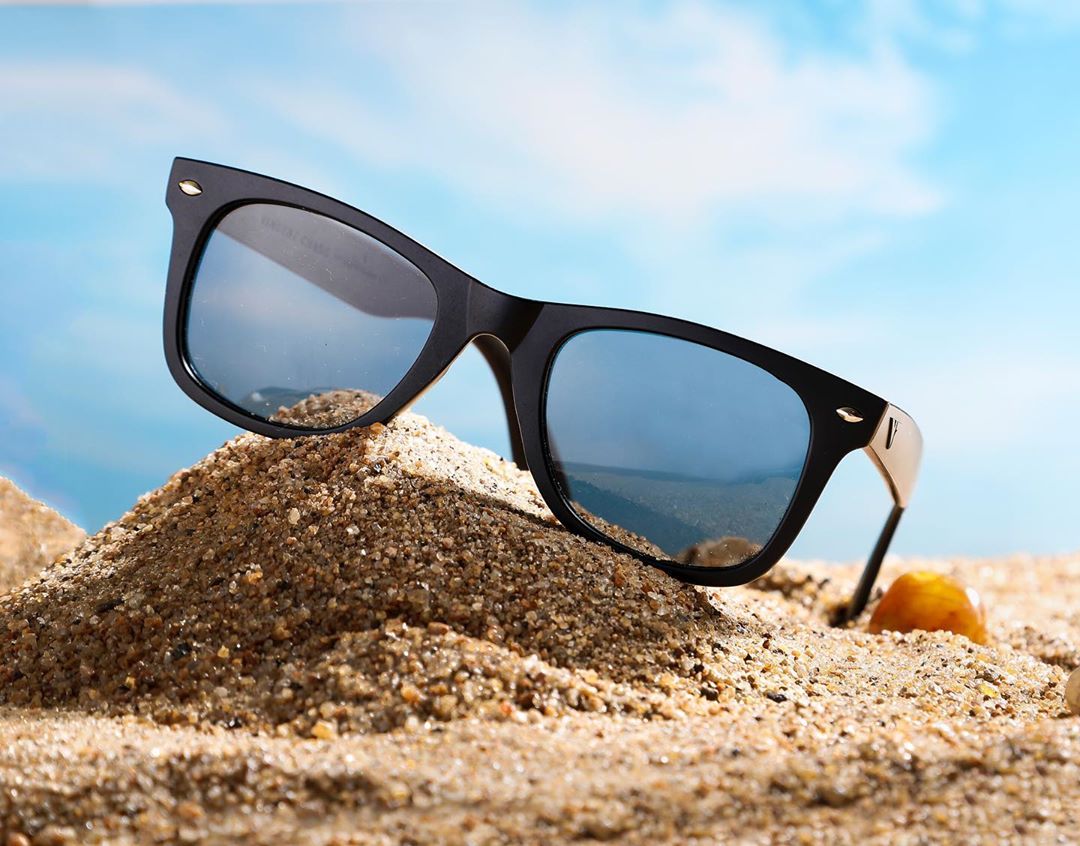 LENSKART. Stay Safe, Wear Safe - Season’s most-sought after Wayfarer Sunglasses are here! Made with 100% UV protection and a smart touch of matte, these black frames are a must-have trendy and functio...