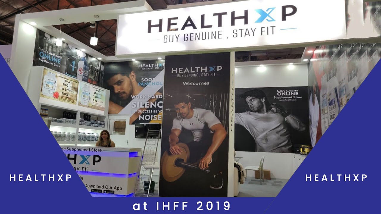 HealthXP Brand at IHFF 2019 | Prime Whey Launch Ft. Sooraj Pancholi