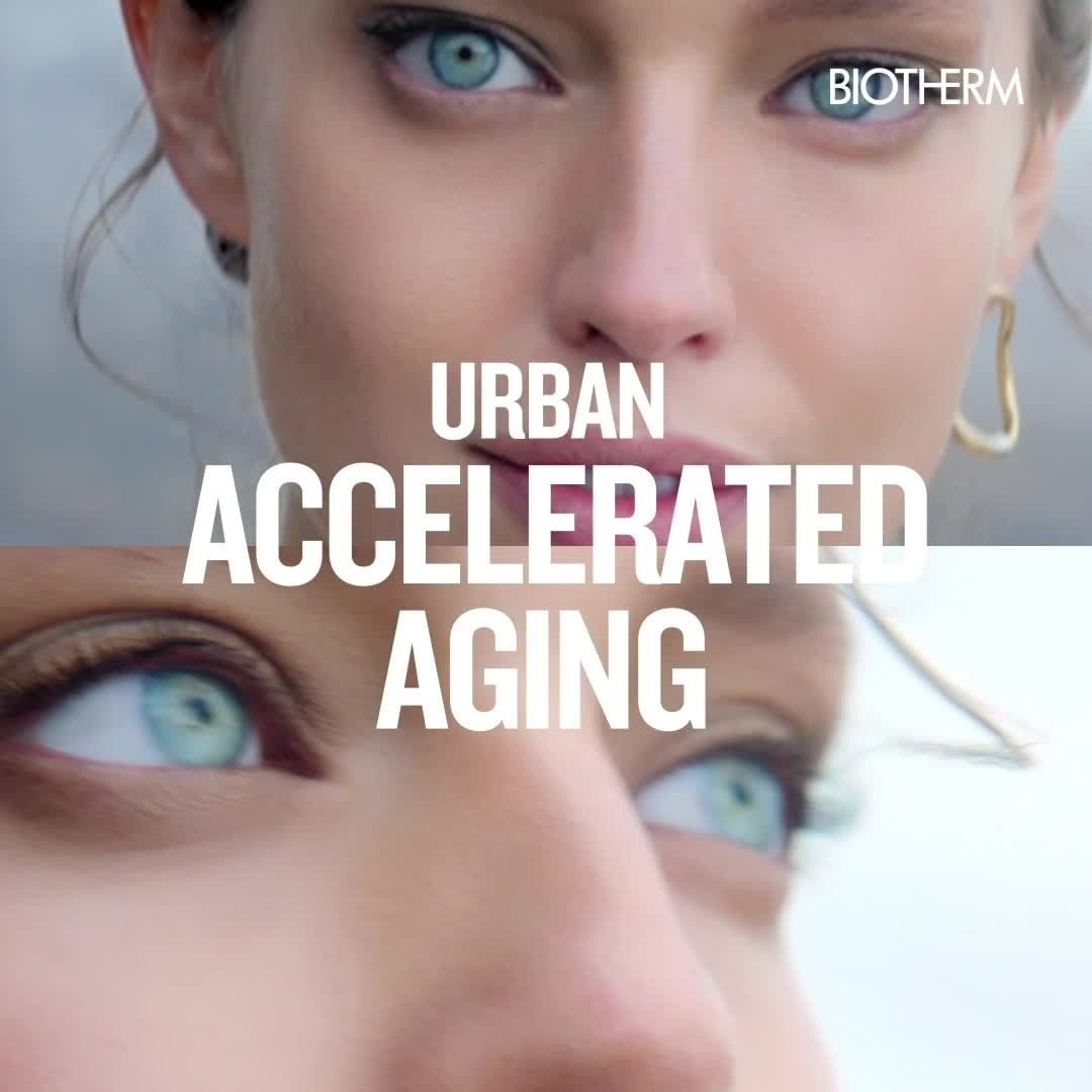BIOTHERM - When your skin comes in contact with daily urban aggressors like pollution, it works harder to protect itself from the urban damages. This reaction results in rapid aging, also called urban...