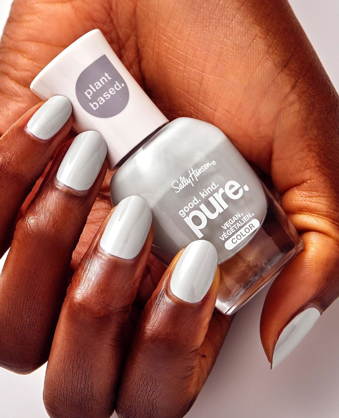 Sally Hansen - This gorgeous grey is available exclusively at @Walgreens! Double tap if you’re dying to try Simply Stone!