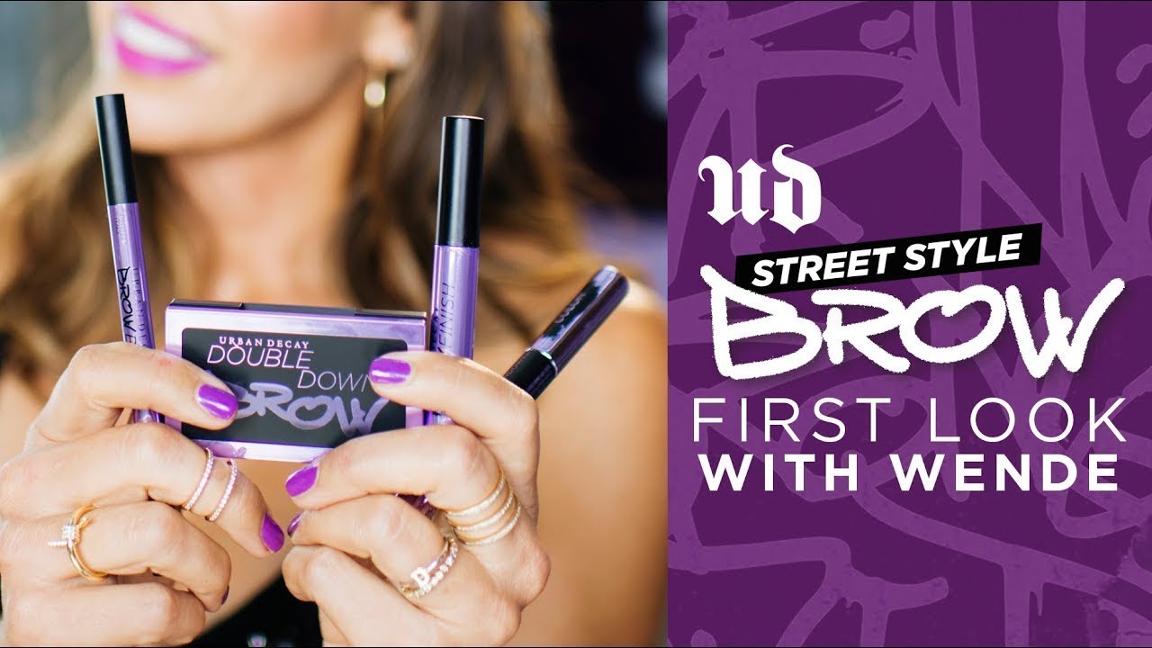 Wende Reveals the Street Style Brow Collection | Urban Decay Cosmetics