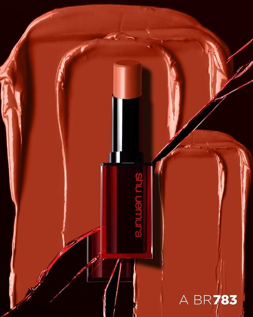 shu uemura - this fall, coat your lips with the rouge unlimited amplified BR783, a caramel-like sophisticated new hue, or give your lips a taste of the delicious burnt orange rouge unlimited amplified...