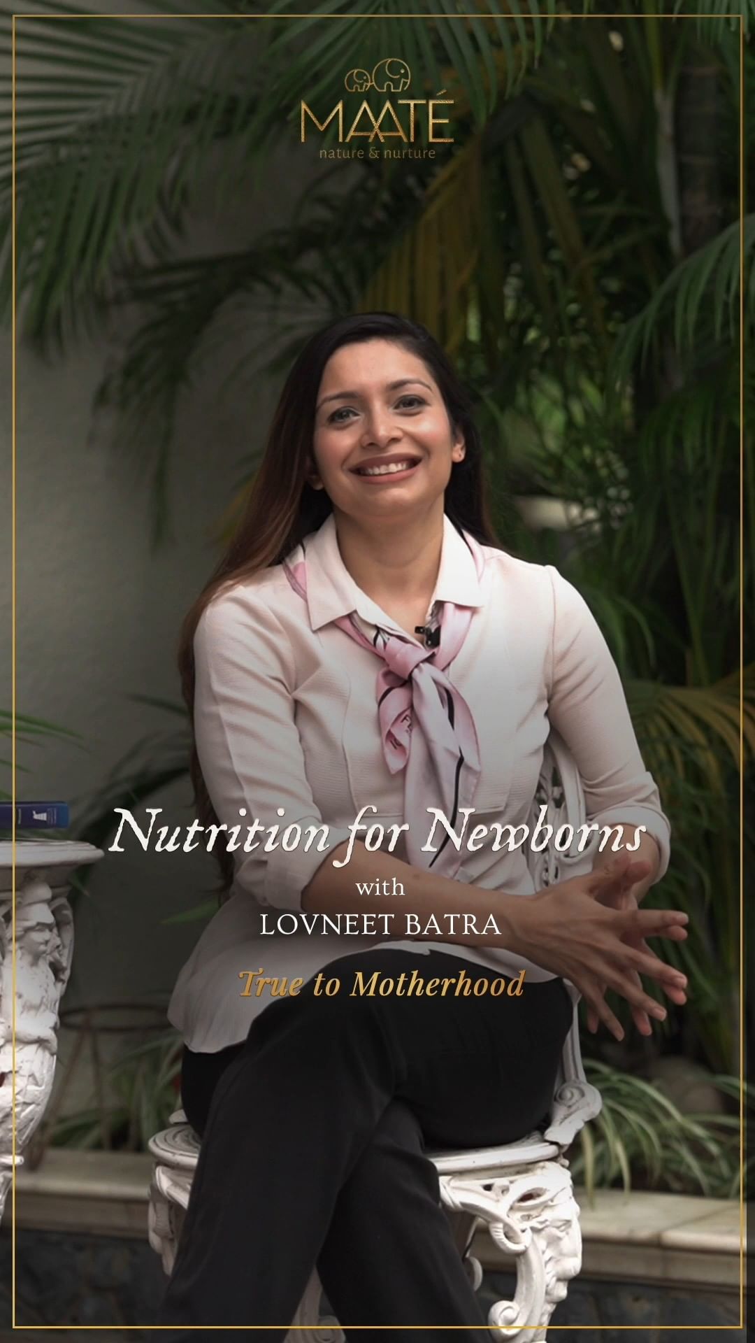 MAATÉ - Clinical Nutritionist, Lovneet Batra @lovneetb talks about Nutrition for Newborns.

Nutritional needs of a newborn differ from full grown kids, but they still do need all essential nutrients...