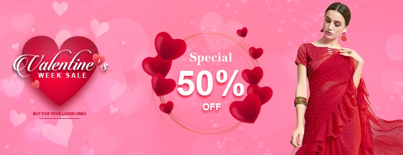 Get Flat 80 - 50% off on Sarees, jewelry, kurtas, salwar & bedsheets
