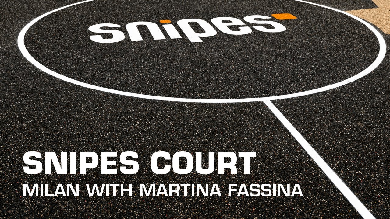 SNIPES Basketball Court Milan - Interview with Martina Fassina