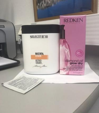 Отзыв о Масло для волос Redken DIAMOND OIL GLOW DRY Термозащитное для облегчения укладки от Доминика  - отзыв