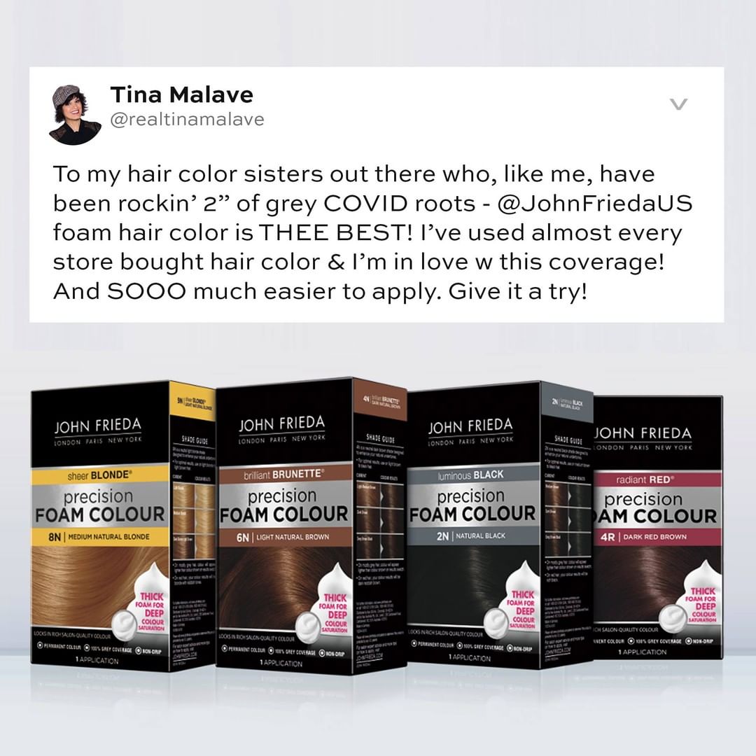 John Frieda US - At-home hair dying made easy! Get back the color you love with Precision Foam Colour.
#HairColor #HairDye #JohnFrieda #Haircare John Frieda US - At-home hair dying made easy! Get back the color you love with Precision Foam Colour.
#HairColor #HairDye #JohnFrieda #Haircare