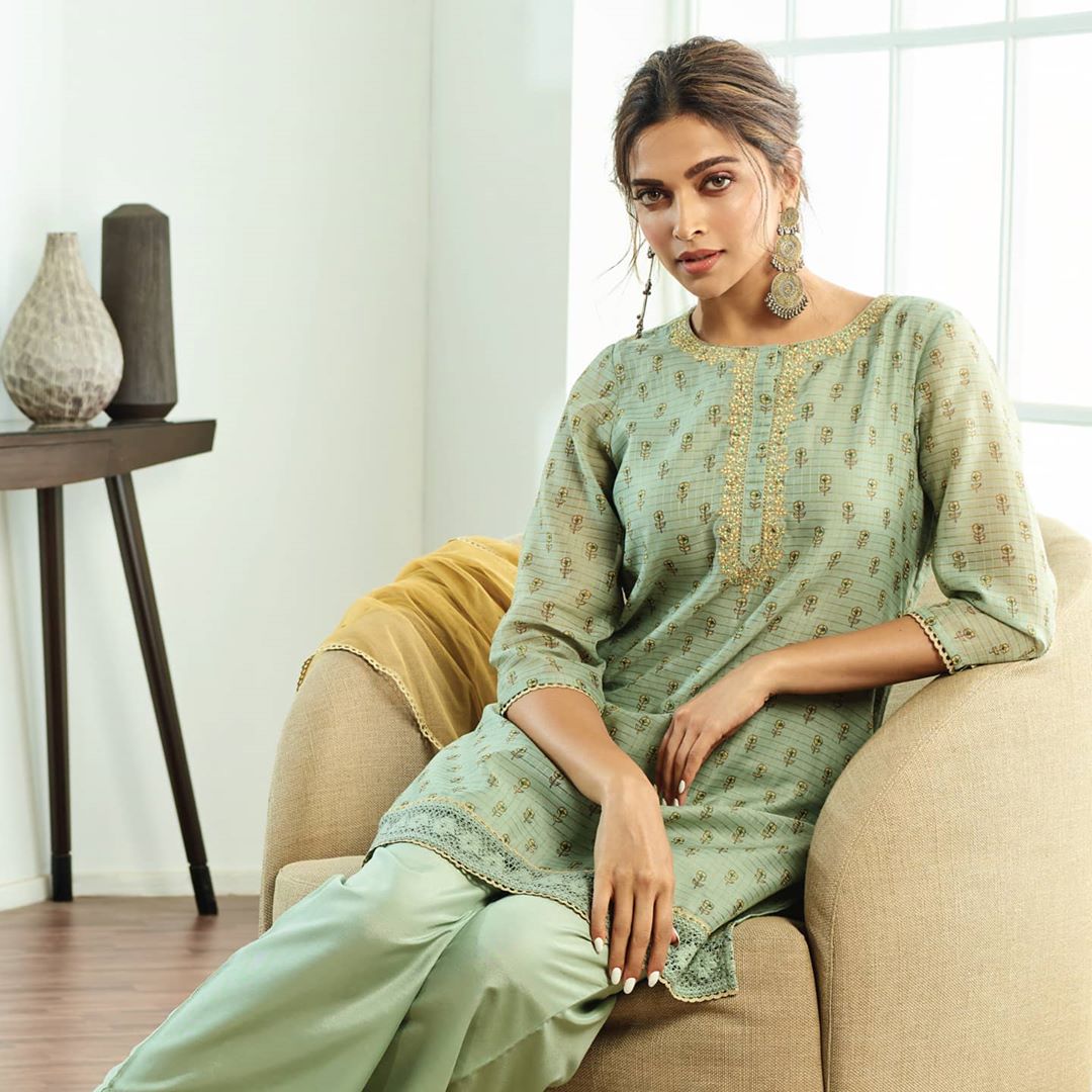 Lifestyle Stores - A festive look is incomplete without a touch of golden glamour. #RethinkEthnic with @deepikapadukone for Melange by Lifestyle, and style yourself in the latest trends from festive c...