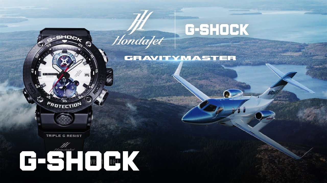 HondaJet collaboration model Promotional movie: CASIO G-SHOCK