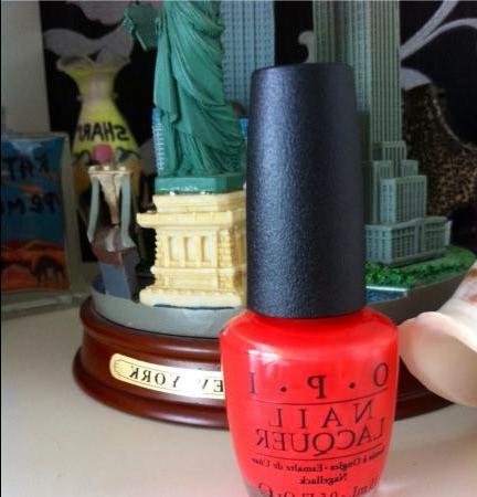 OPI-My Paprika is Hotter Dann Ihre NL E76 - rezension