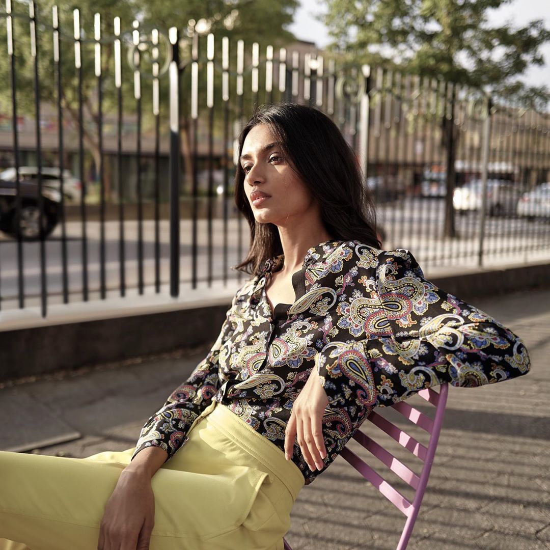 ESCADA - Our power paisley print and motif of the season, beautifully decorates this pure silk blouse. Available online now. #escadaofficial #SS20