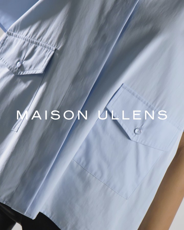 MAISON ULLENS - Lightweight elegance💙 #Poplin