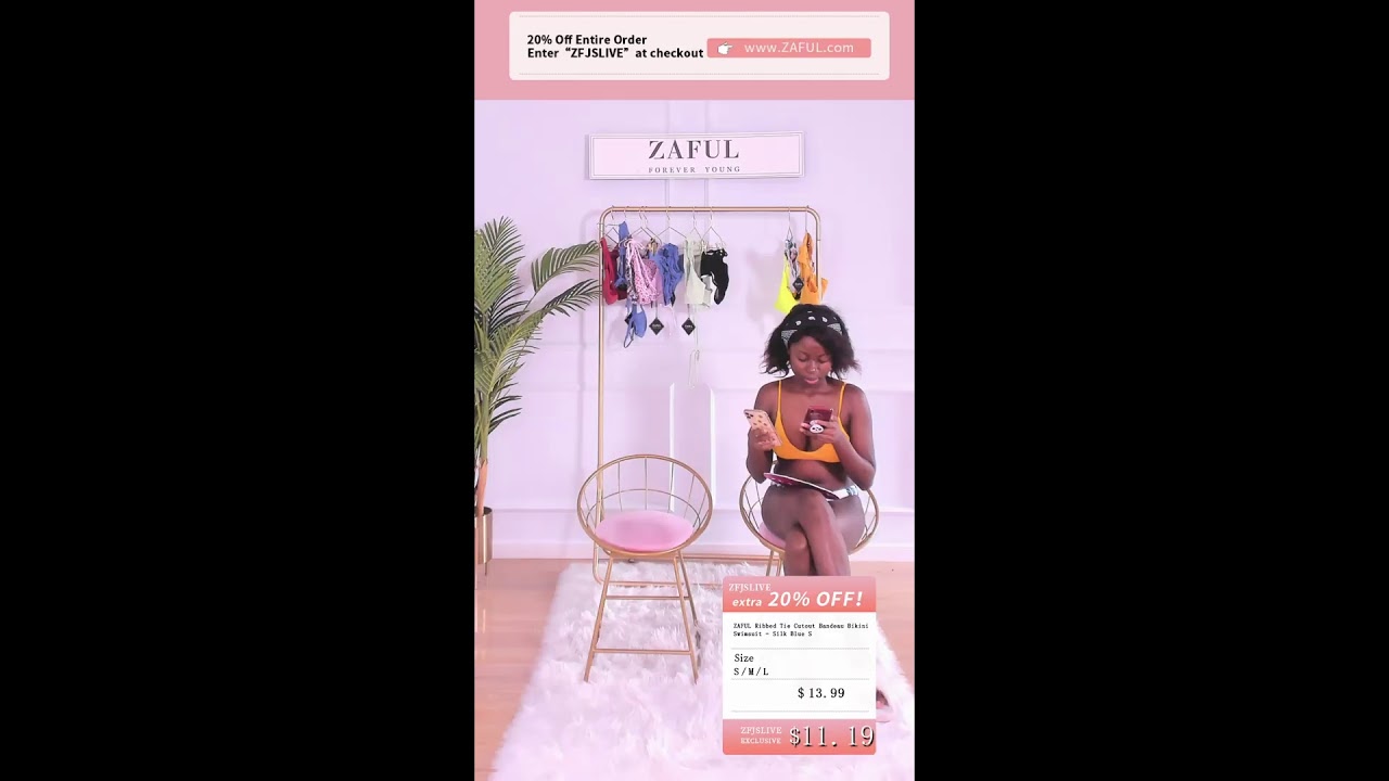 ZAFUL LIVE | Enjoy 20% OFF with The Code "ZFJSLIVE"