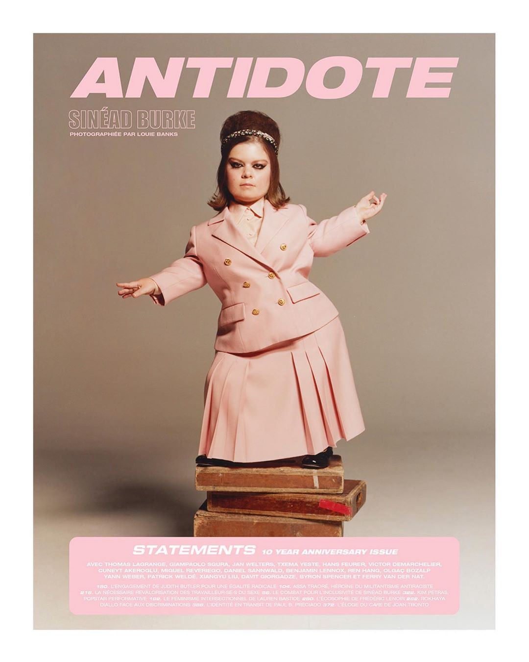 Gucci Official - Educator and advocate #SinéadBurke @thesineadburke—who recently featured in a #GucciPodcast episode—appears in @magazineantidote’s latest issue wearing a custom #GucciFW19 shiny leat...