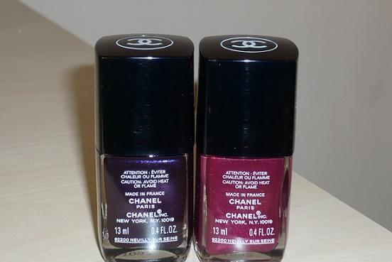 Лаки Chanel Le Vernis Nail Colour 499 Gondola и 483 Vendetta