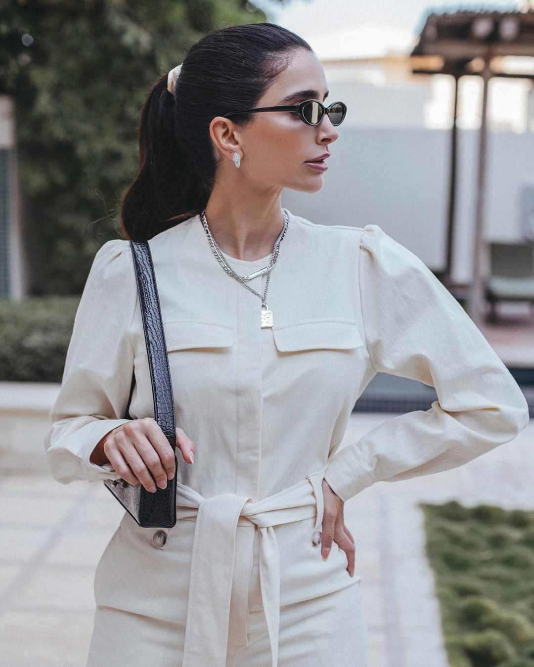 THE OUTNET - One and done — throw on a great jumpsuit and your outfit is sorted. As seen on @nedashadisani 🖤

Shop all your favorite Instagram looks, just visit #linkinbio