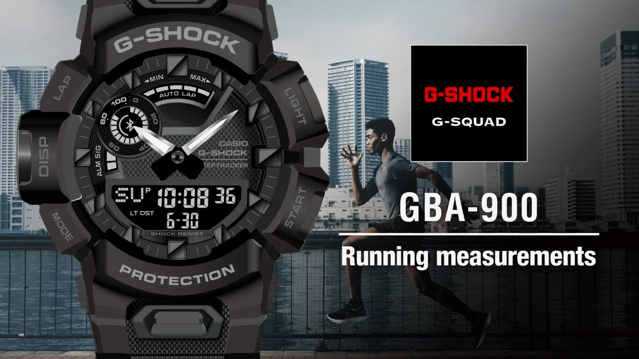 Tips Vol.02: Running measurements | CASIO G-SHOCK GBA-900