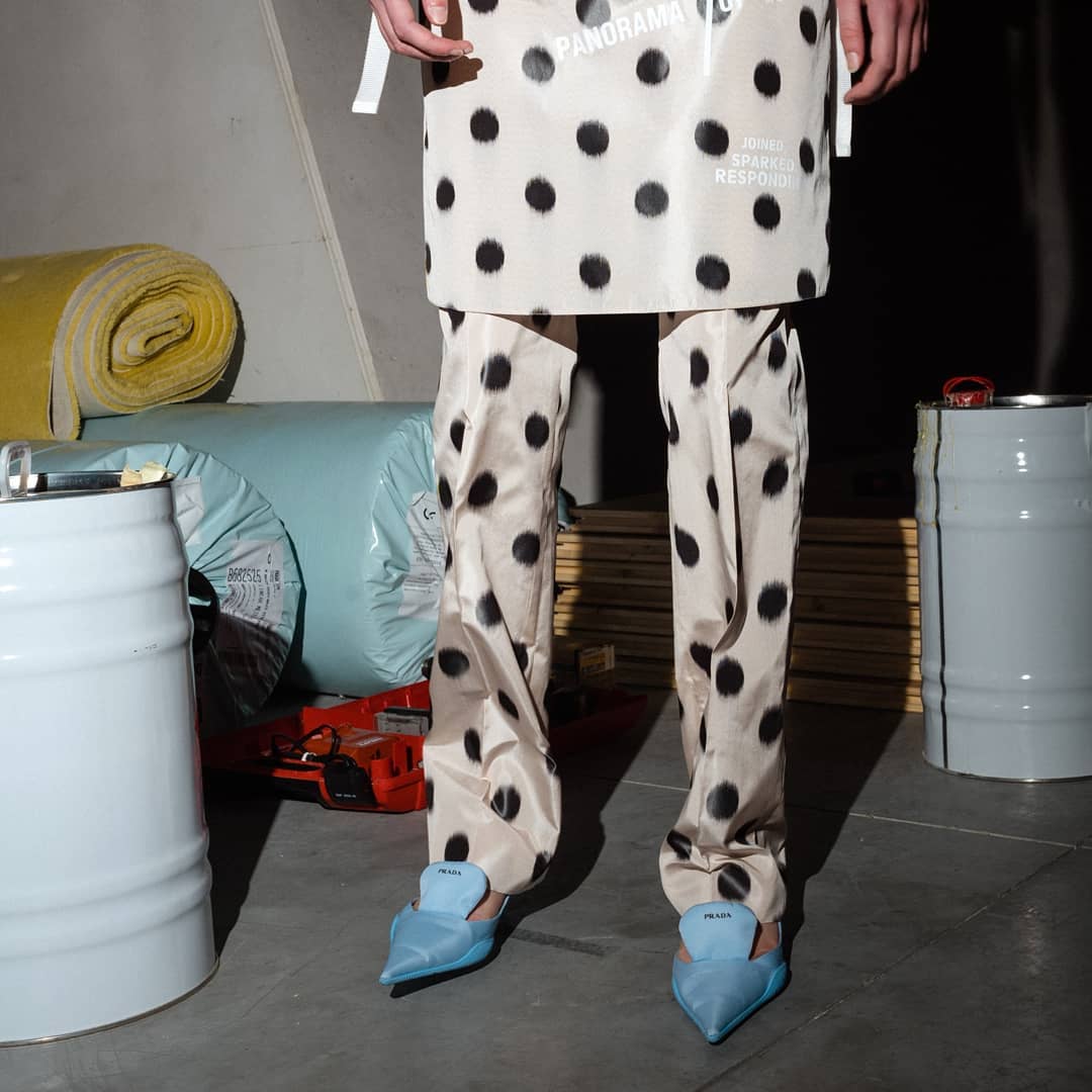 Prada - Everything starts with a dot. Even for model Alice Cooper who made her first appearance on runway during #PradaSS21 fashion show, the debut of #MiucciaPrada and #RafSimons collaboration.
Photo...