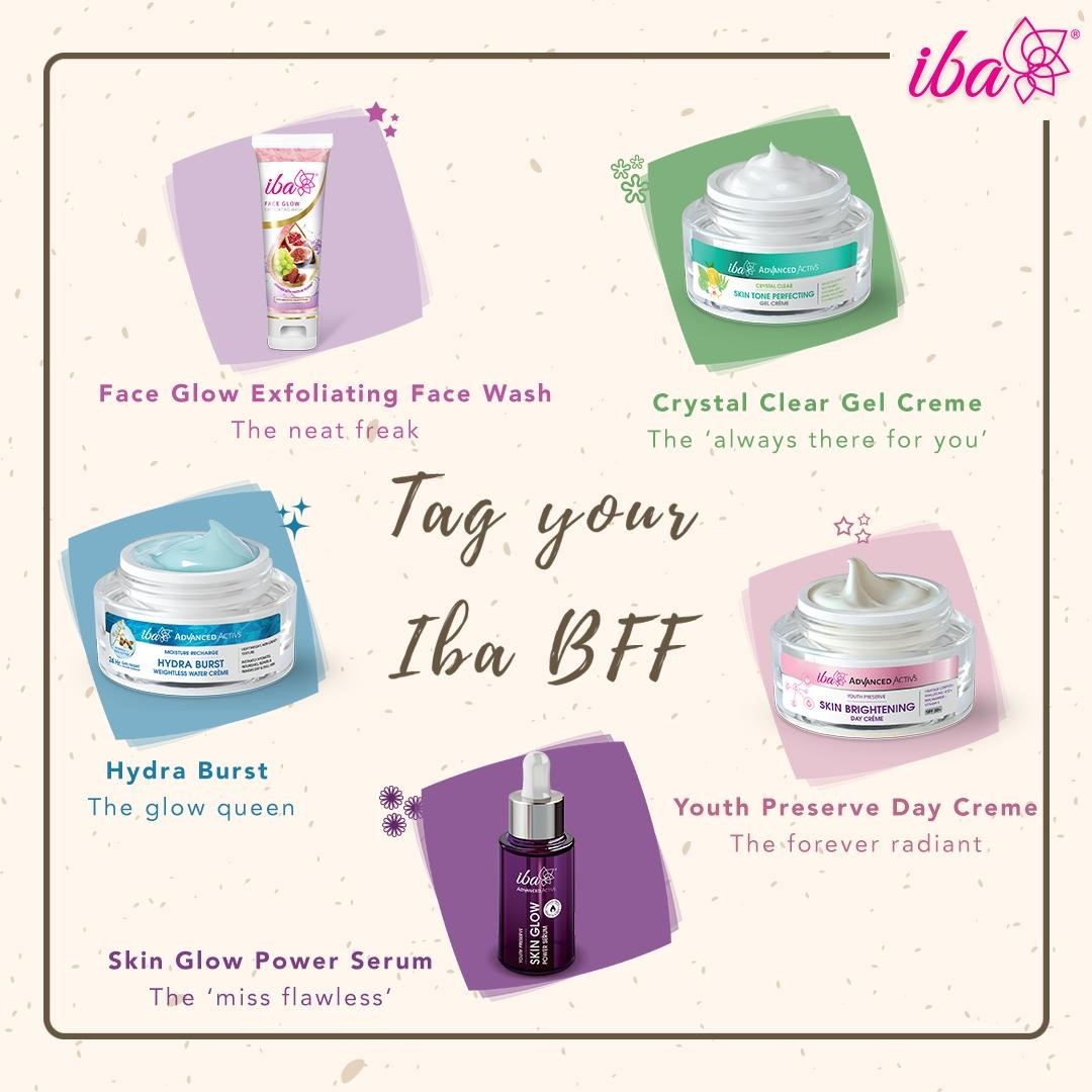 Iba - Which iba product is your bff? 👭🏻 Tell us in the comments below and also tag your best friend👇

#bff #tagyourbff #commentbelow #skincare #skincarebff #veganskincareproducts #crueltyfreebeauty #i...