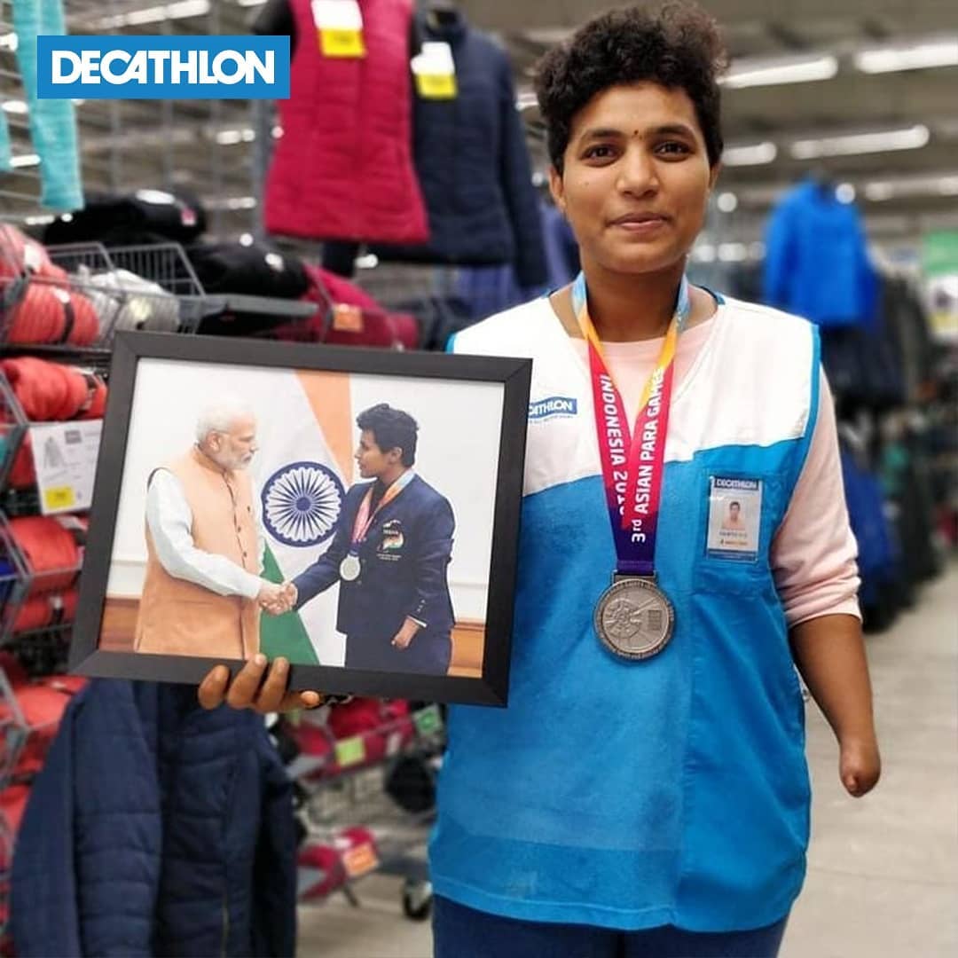 Decathlon Sports India - THE ATHLETE WHO THREW AWAY DOUBT. READ THE FULL STORY HERE 👇

I won gold and 2 bronze medals in the World Grand Prix Athletic Championship, Dubai. I started young, back in hig...