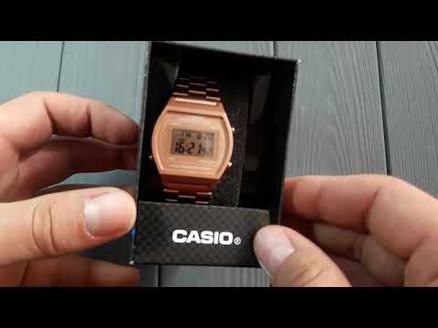 Краткий обзор: часы Casio B640WC-5AEF