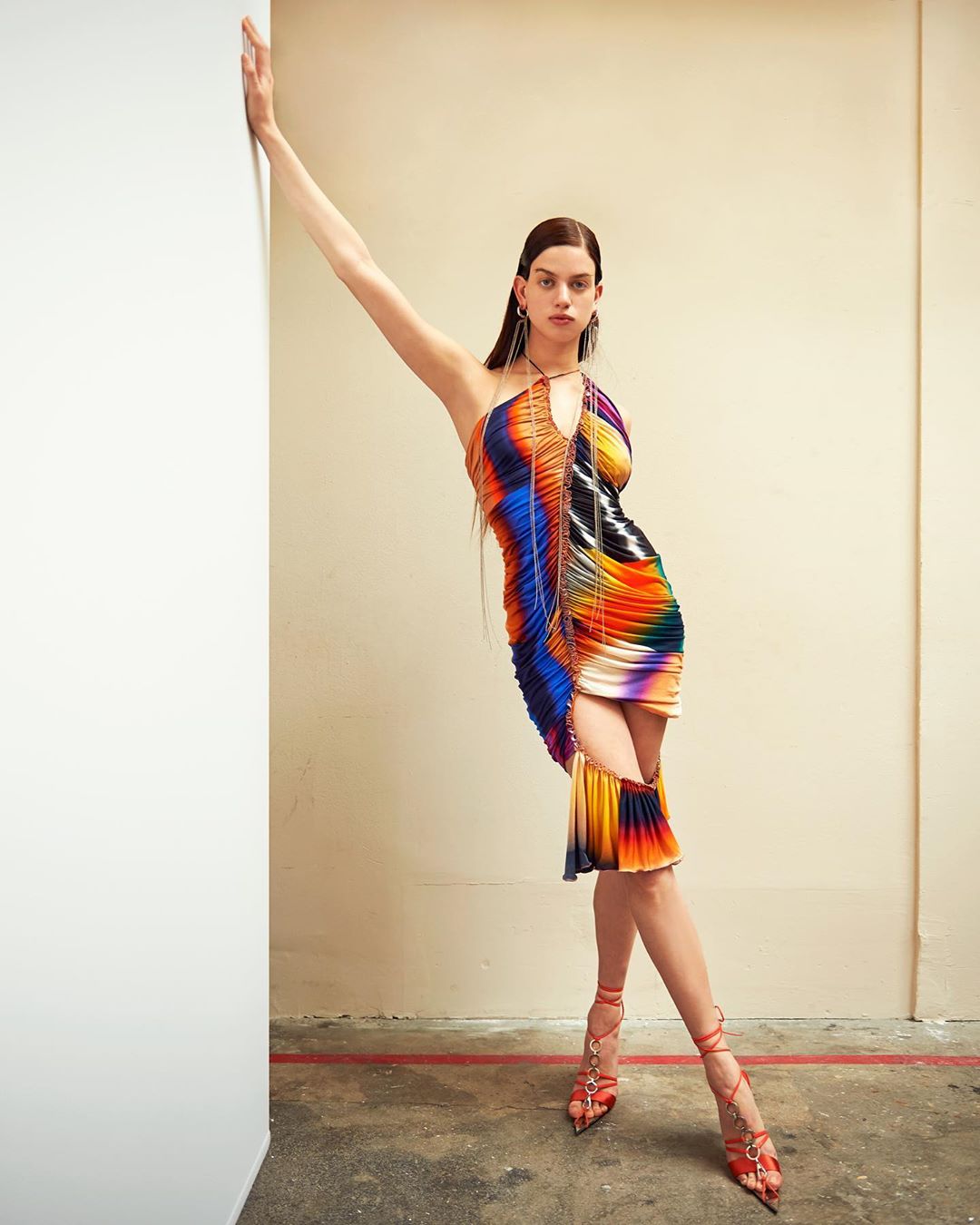 MUGLER - The rainbow dégradé jersey dress from the Spring Summer 2020 collection available @netaporter.
-
-
Photographer @patrick_bienert 
#mugler