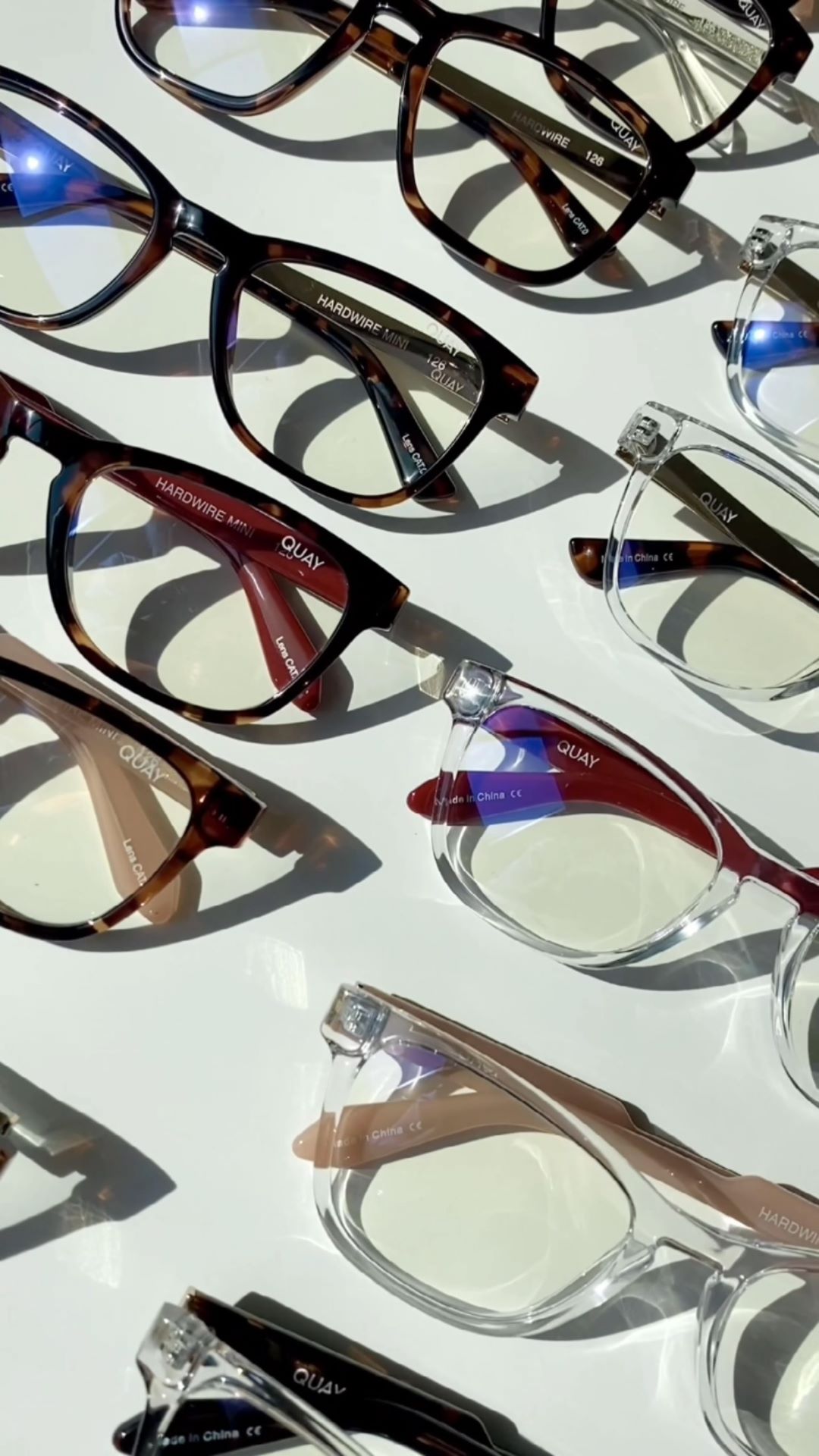 QUAY AUSTRALIA - BYOB: build your own bestseller 😍Make fan fave HARDWIRE blue light glasses your own with HARDWIRE CUSTOMIZABLE ✨ 🤓 Choose your frame > choose your arms > choose your size all for $55...