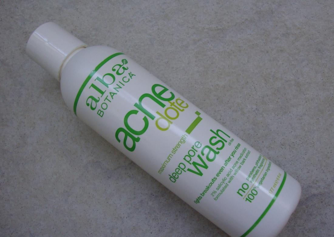 Alba Botanica acne dote Deep Pore Wash. Хэмиш умывалка.