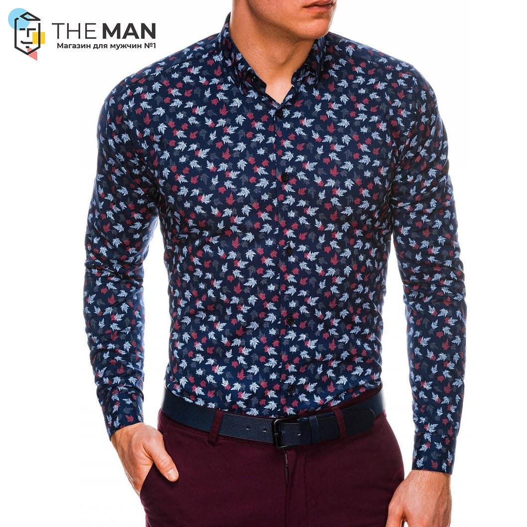 THE MAN - ❗️👉 Принимаем заказы! В наличии! 👉 👖👞👕 ❗️ 
Хлопковая мужская рубашка. Модель прямого фасона. Украшена растительным принтом. Рукава на манжетах. 
Размер: s-m-l-xl-xxl
Цена: 649 грн
Состав: 60...